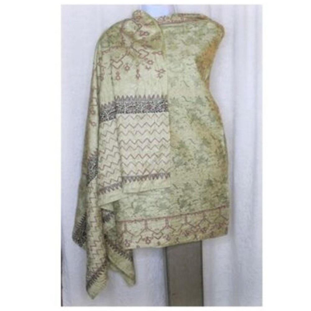 Women's Dupatta Shawl Stole Wrap Scarf 85" x 17"